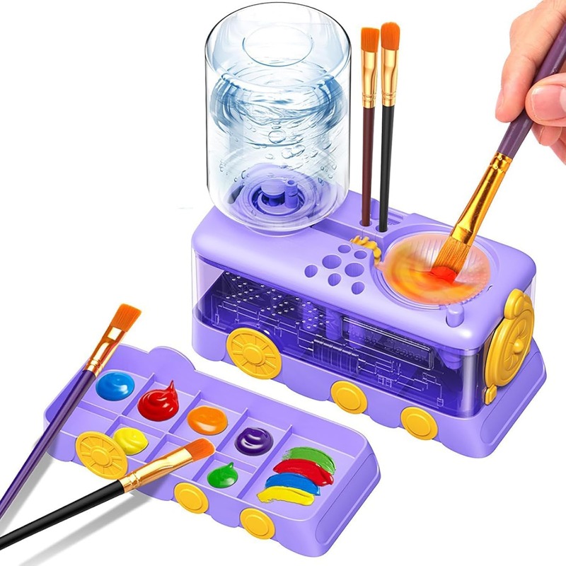 Photography Technique - Automatic Water Changing Brush Rinser Cup