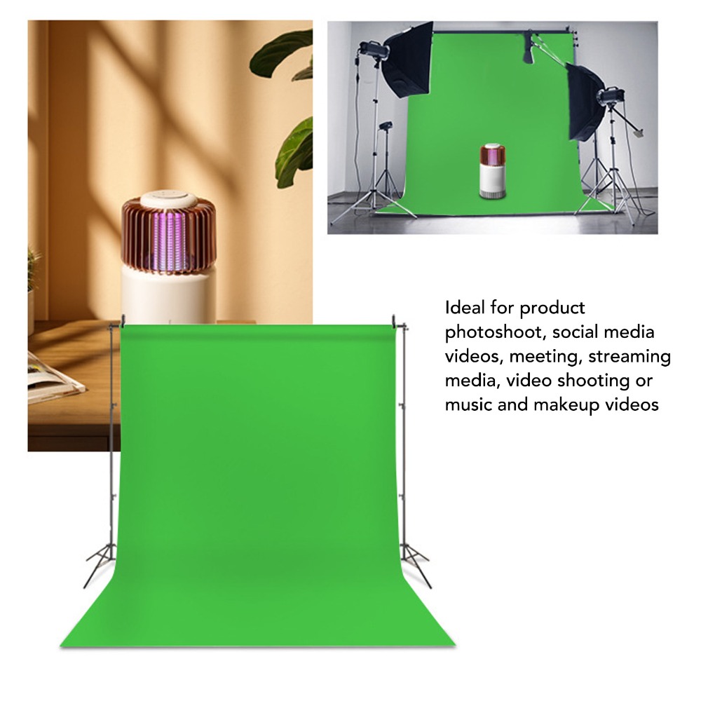 Photography High Key - High Density Polyester Screen Backdrop Wrinkle