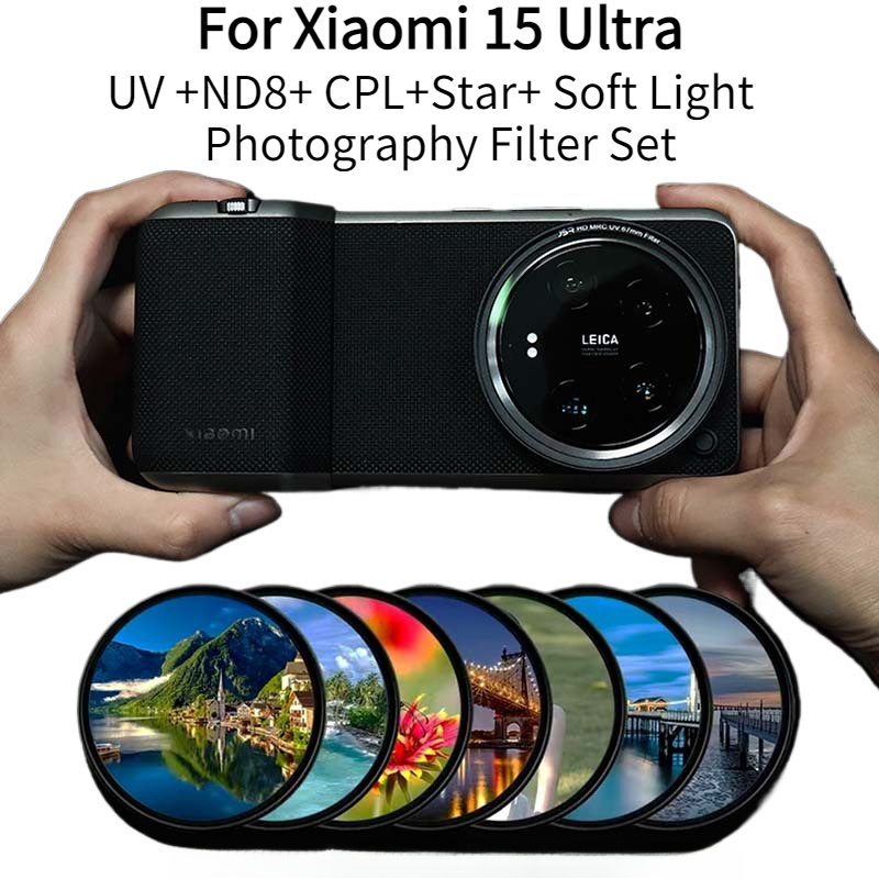 Photography Xiaomi 15 Ultra - Professional Photography Filter Set for Xiaomi