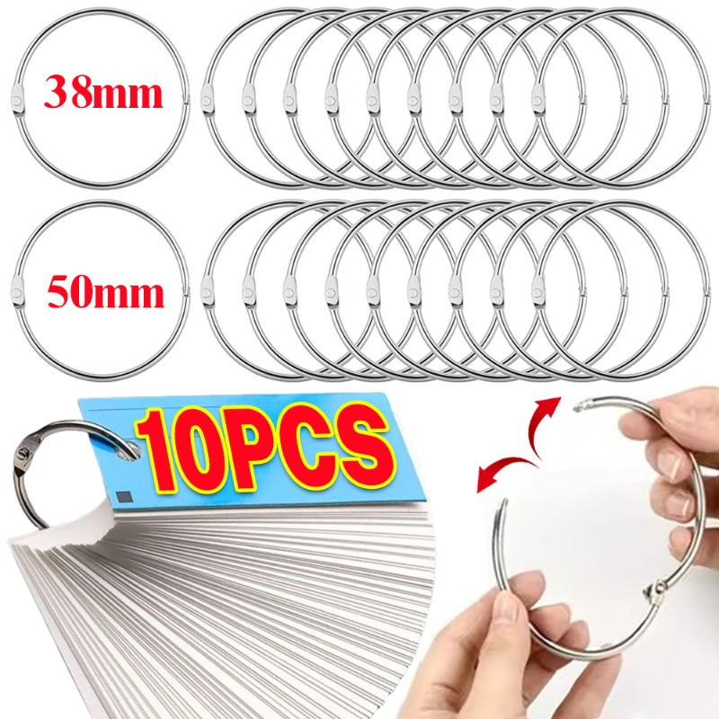 Photography Paper - 1-10PCS Metal Ring Binder Book Ring