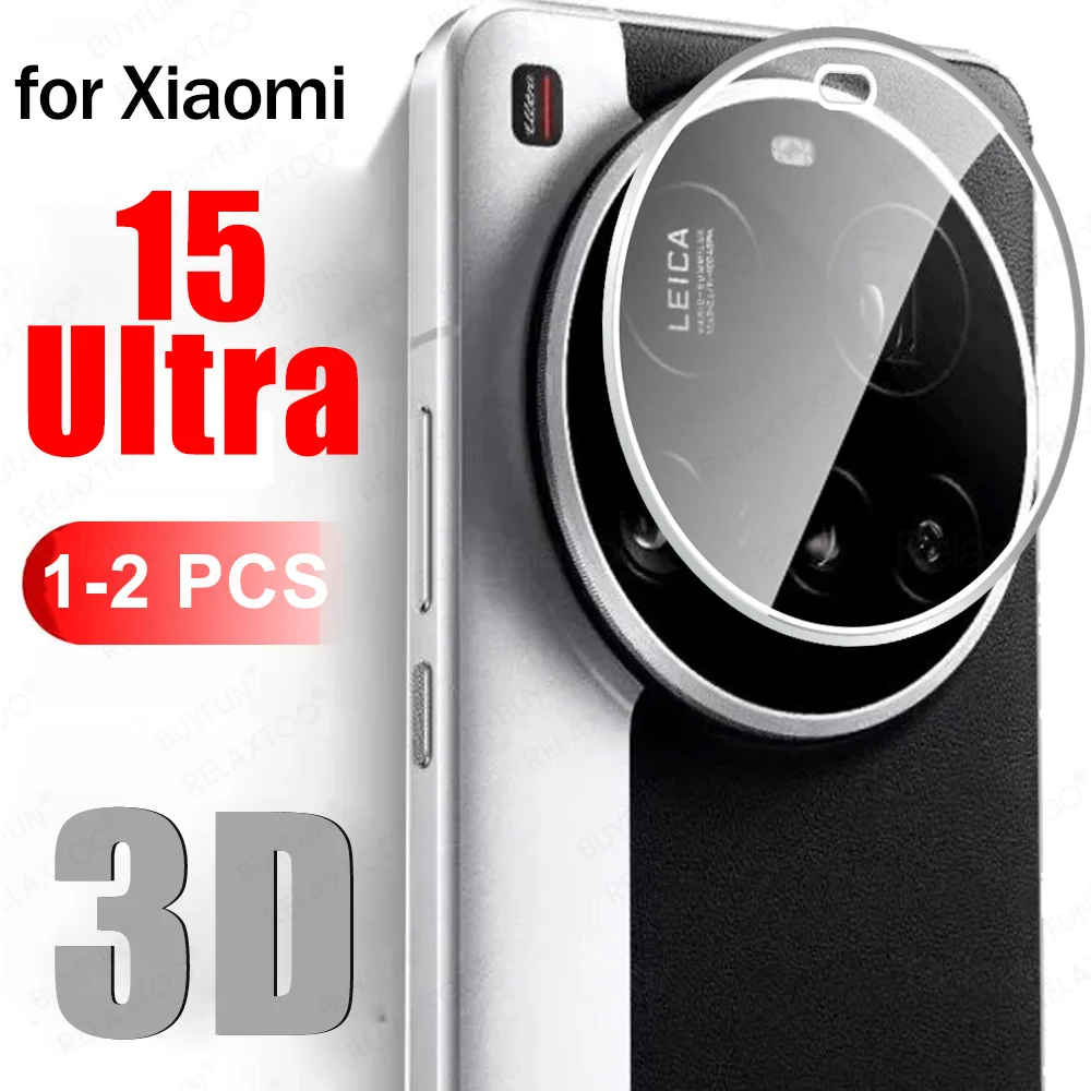 Photography Xiaomi 15 - 1-2Pcs 3D Curved HD Camera Protector
