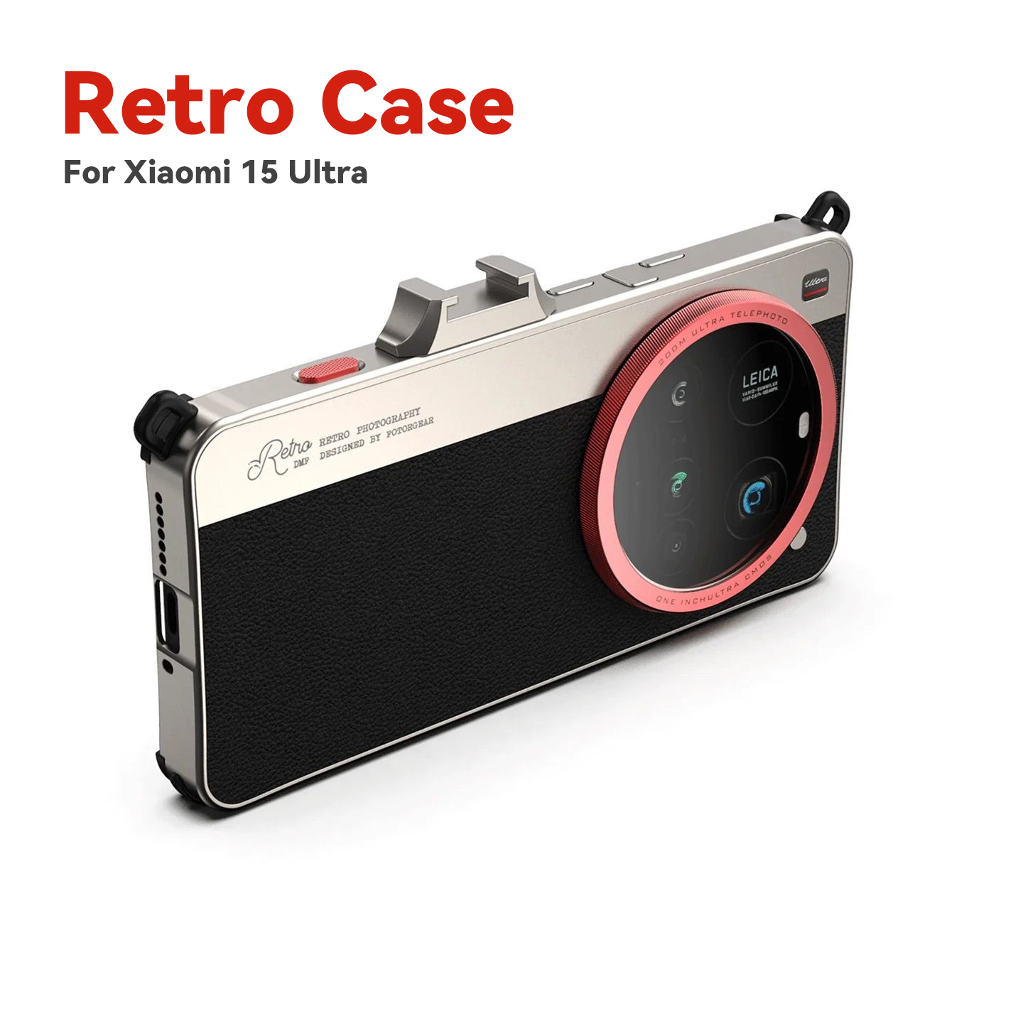 Photography Xiaomi 15 Ultra - Fotorgear Retro Classic Series Phone Case