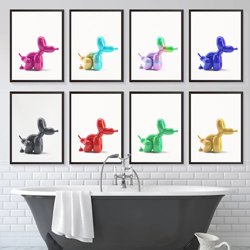 Photography Duck - Funny Toilet Wall Art Poster Painting