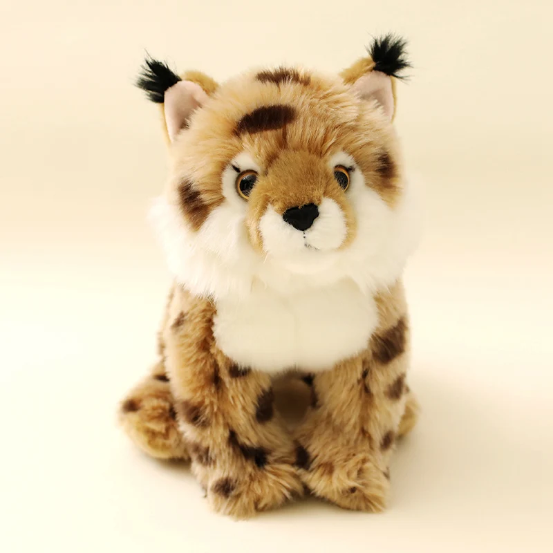 Photography Zoo - Lifelike Felidae Lynx Plush Toy Wildlife