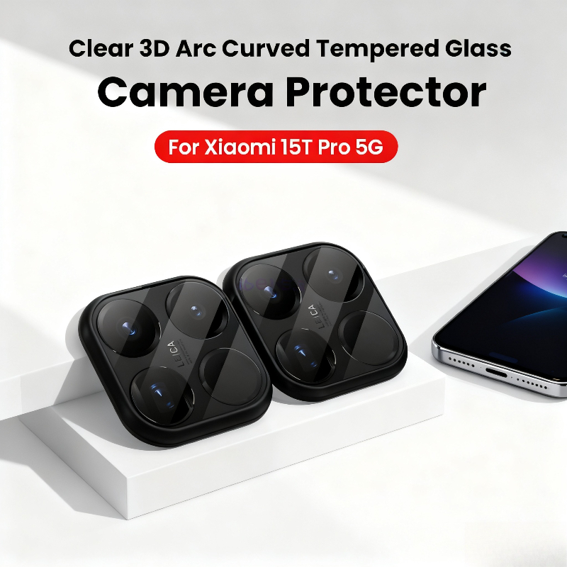 Photography Xiaomi 15 - 2Pcs 3D Clear Lens Case for