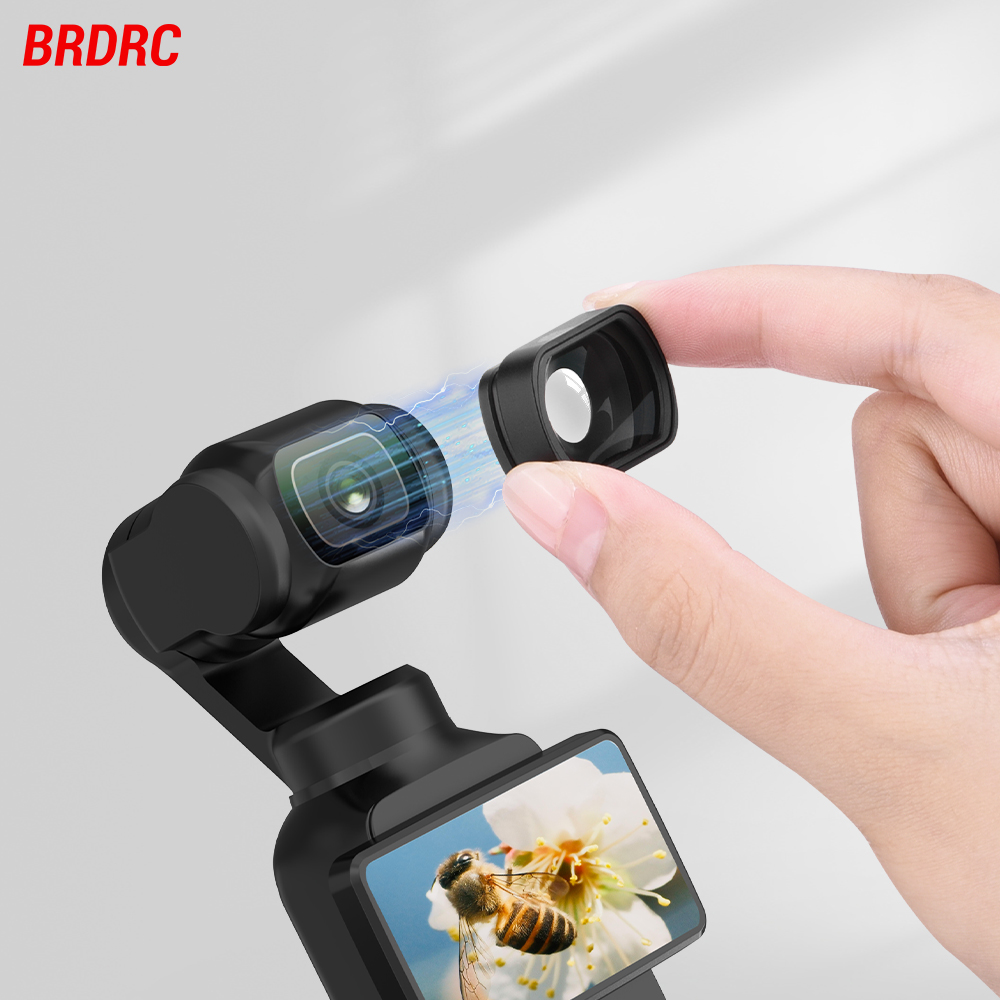 Photography Close Up - BRDRC Magnetic Macro Lens for DJI