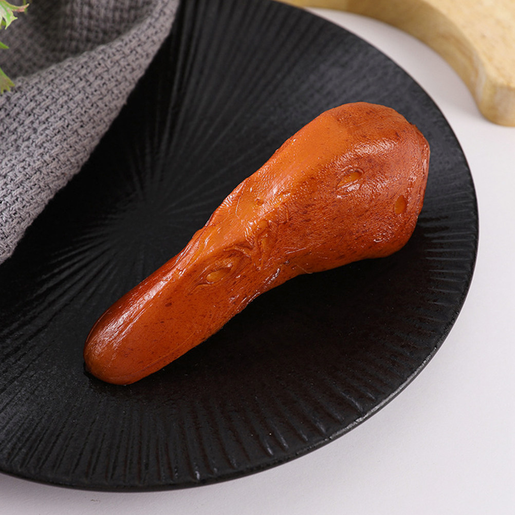 Photography Duck - Realistic Duck Heads Simulation Plastic Food