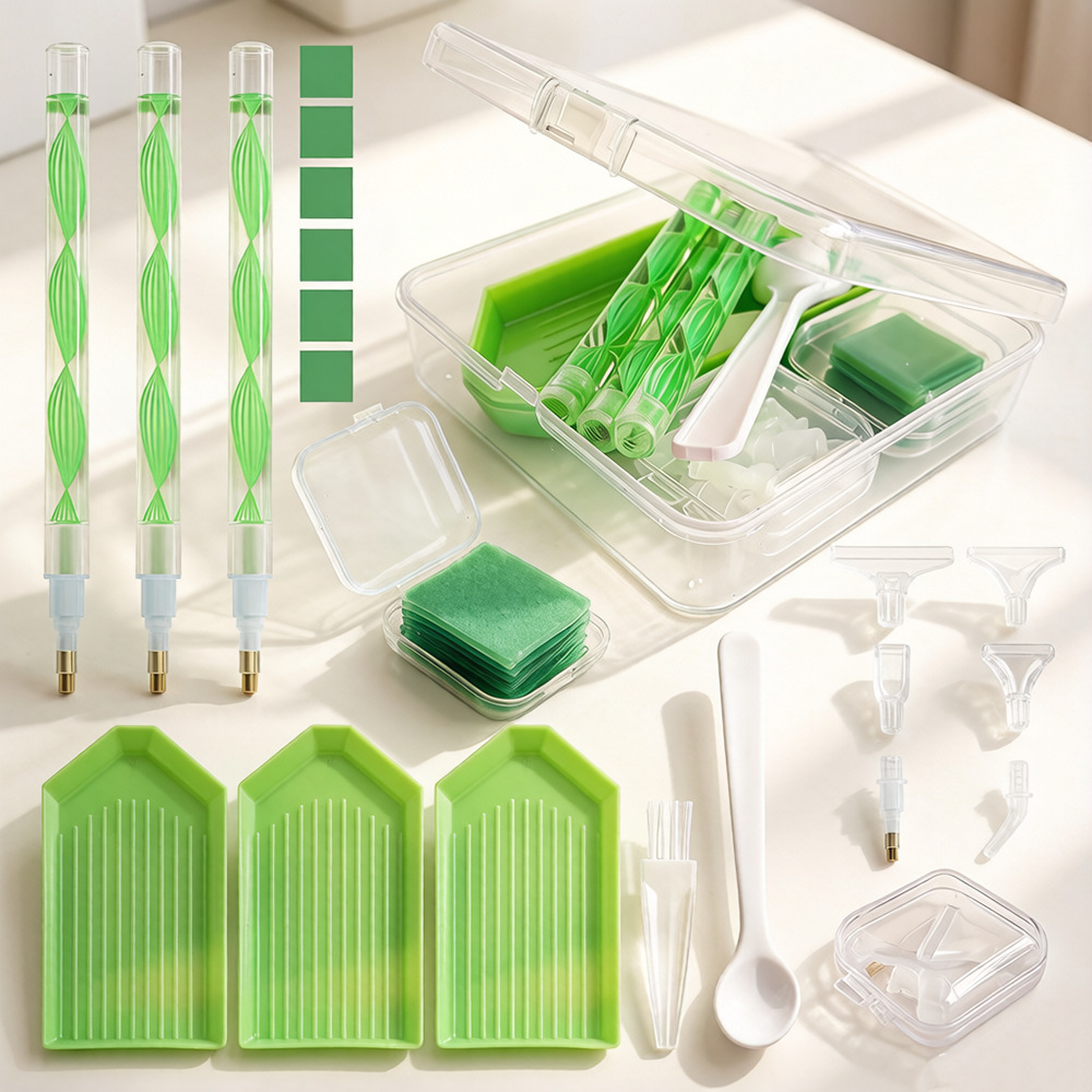 DIY Diamond Painting Tool Kit  - đánh giá và giá Photography Technique
