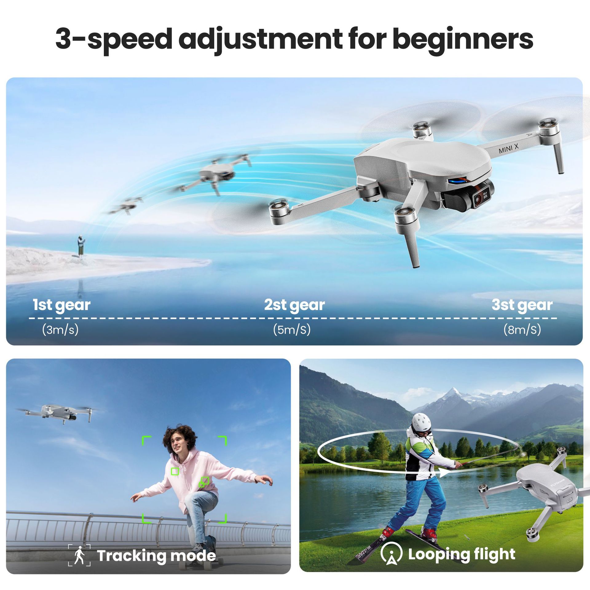 4K HD Aerial Drone, RC Quadcop - đánh giá và giá Photography High Key