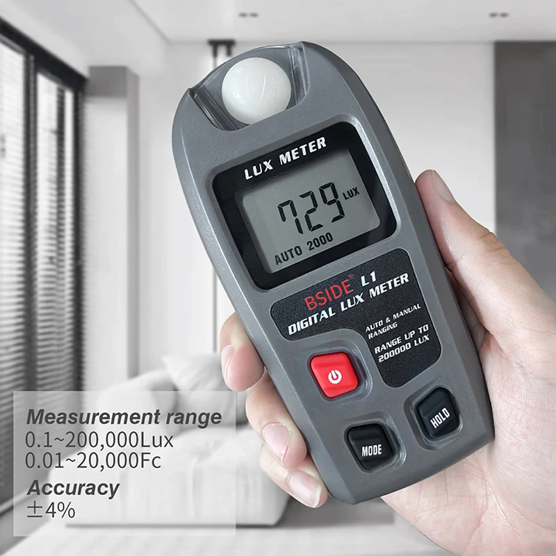 L1 Digital Lux Meter Illuminom - đánh giá và giá Photography Ratio
