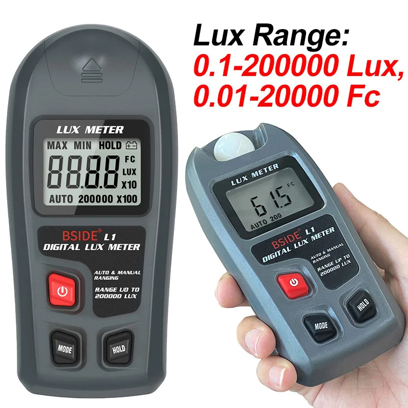 L1 Digital Lux Meter Illuminom - đánh giá và giá Photography Ratio