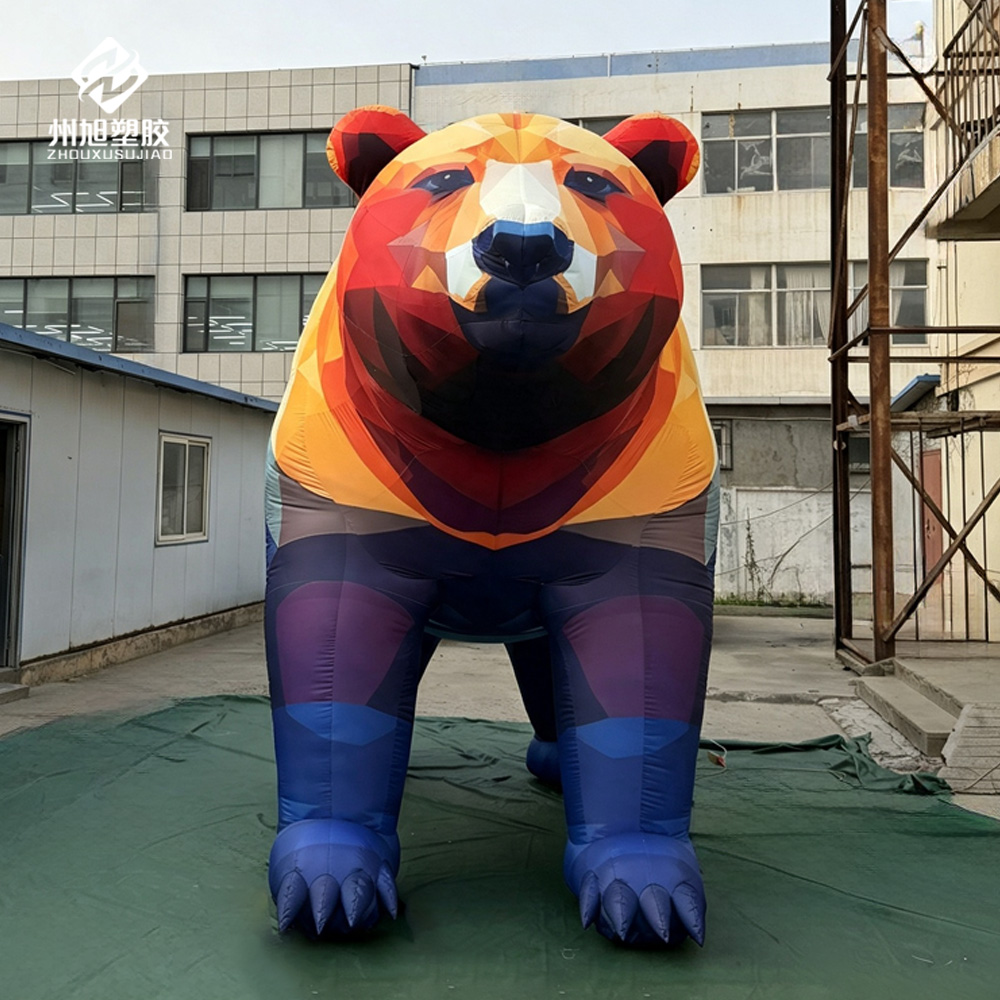 Inflatable bear, used for outd - đánh giá và giá Photography Zoo