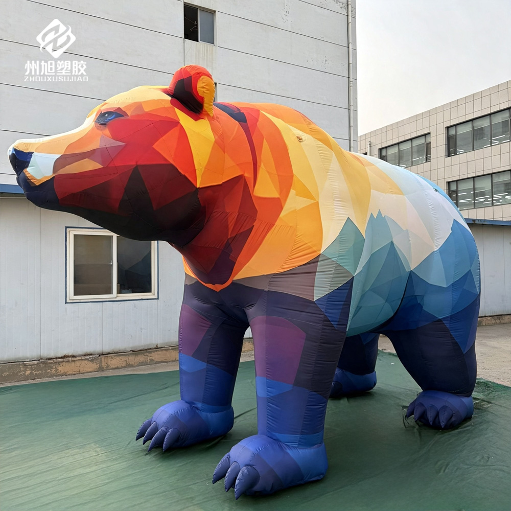Inflatable bear, used for outd - đánh giá và giá Photography Zoo