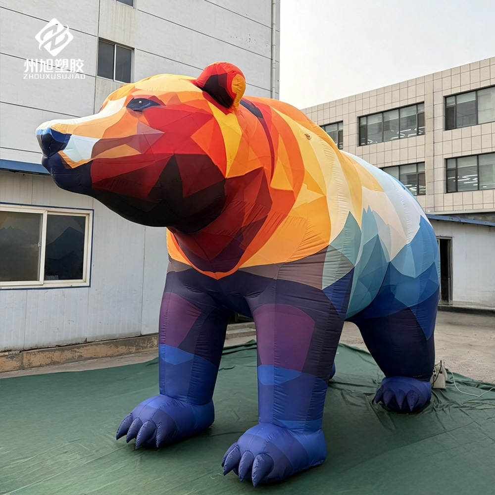 Inflatable bear, used for outd - đánh giá và giá Photography Zoo