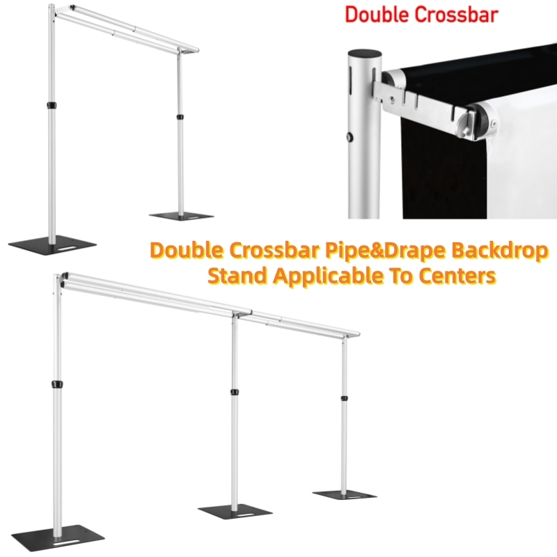 Double-Crossbar Backdrop Backg - đánh giá và giá Photography Backdrop Muslin