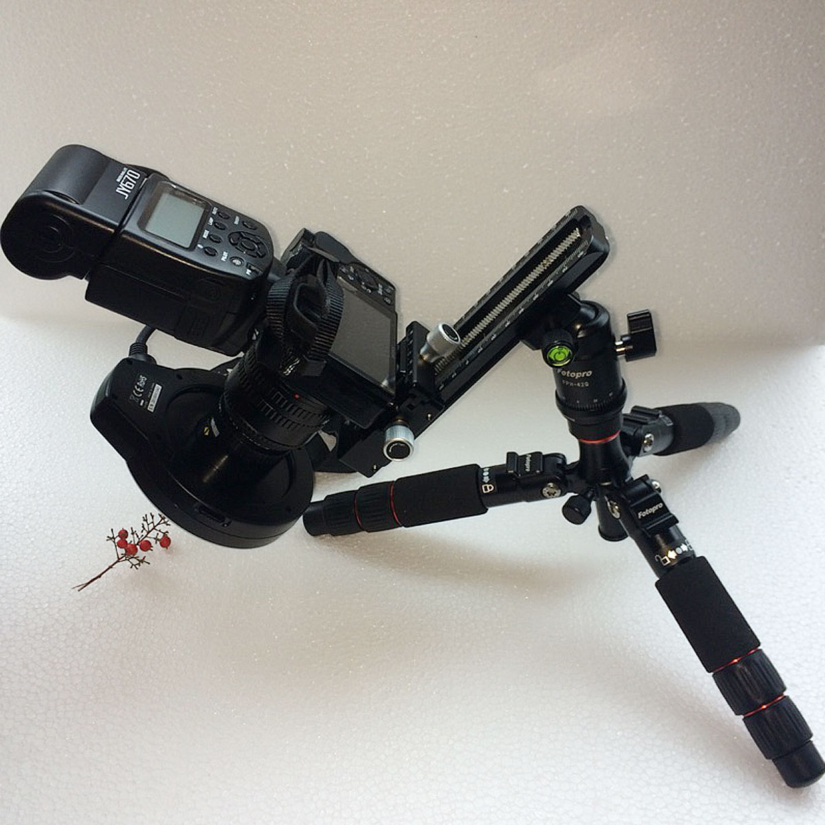 Haoge Macro Focusing Rail Slid - đánh giá và giá Photography Close Up
