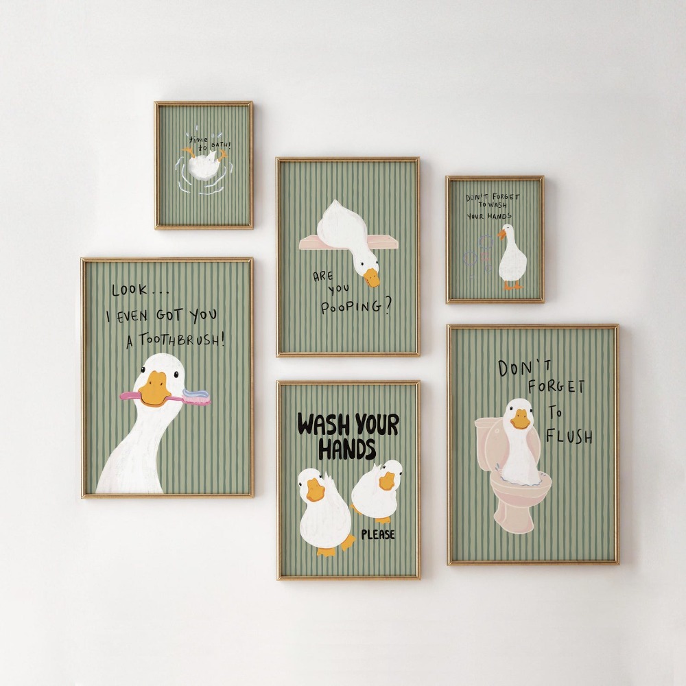 Frameless Bathroom Wall Art,Gr - đánh giá và giá Photography Duck