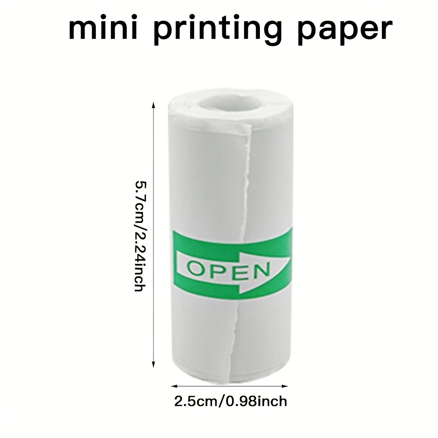 20 Rolls White Thermal Sticker - đánh giá và giá Photography Paper