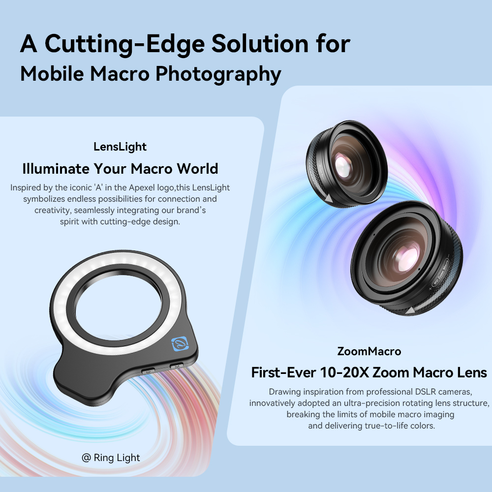 APEXEL 10-20X Adjustable Zoom  - đánh giá và giá Photography Close Up