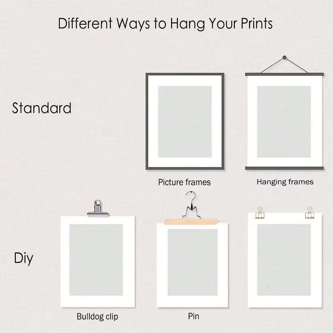 6pcs/set Custom Canvas Printin - đánh giá và giá Photography Poster