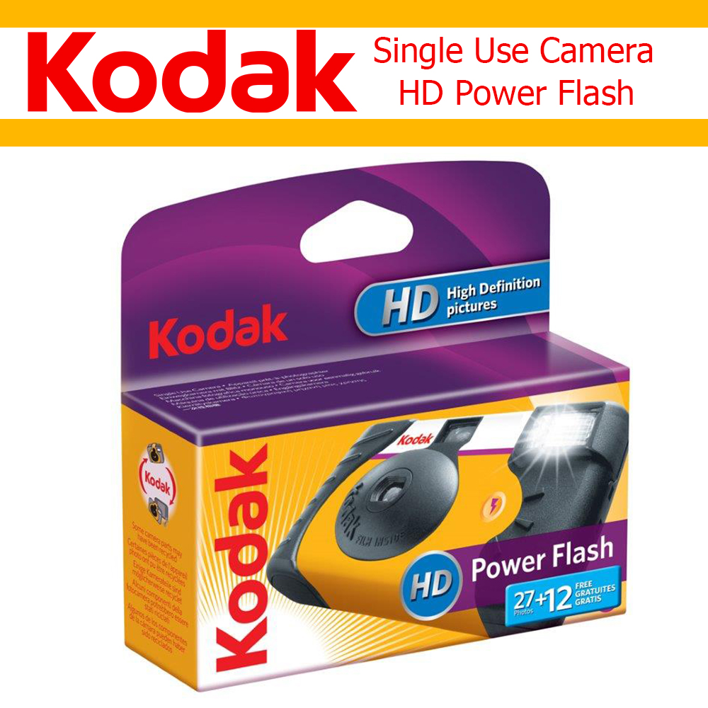 Disposable Film Camera Kodak 8 - đánh giá và giá Photography Close Up