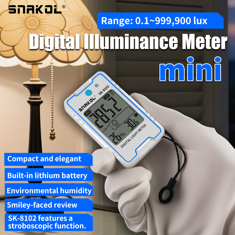 Snakol Mini Lux Meter Digital  - đánh giá và giá Photography Ratio