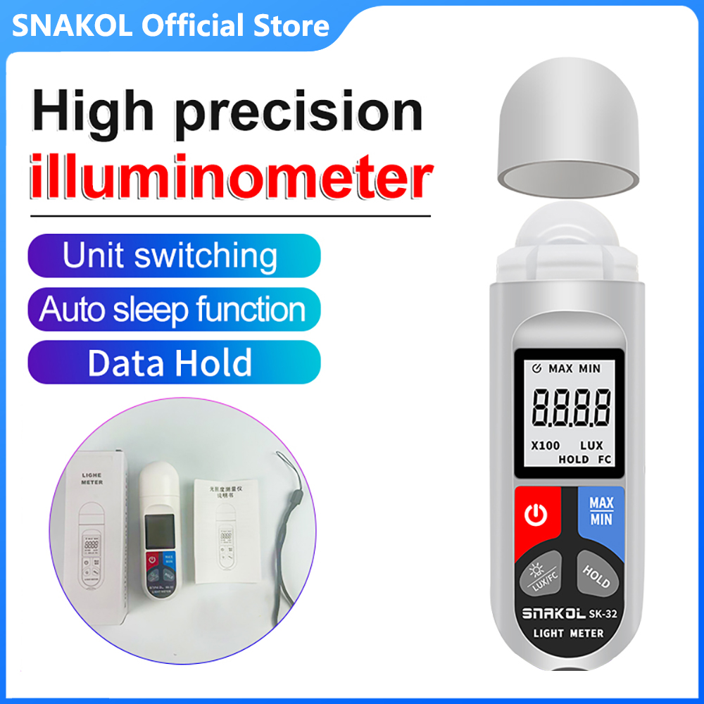 SK-32 Digital Illuminance Mete - đánh giá và giá Photography Ratio