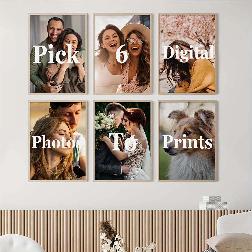 6pcs/set Custom Canvas Prints  - đánh giá và giá Photography Poster