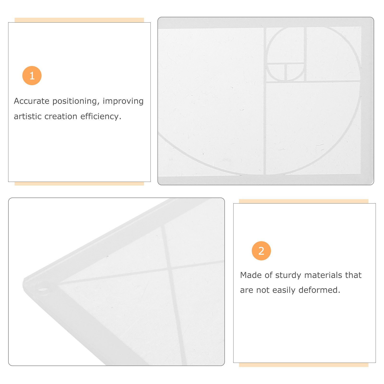 1Set Adjustable Golden Ratio V - đánh giá và giá Photography Ratio
